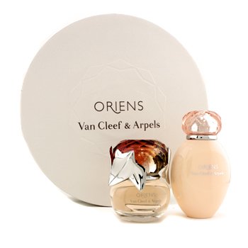 Van Cleef & Arpels Oriens Coffret: Eau De Parfum Spray 50ml/1.7oz + Body Lotion 150ml/5oz Round Box 2pcs