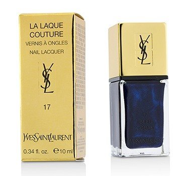 EAN 3365440666313 product image for Yves Saint Laurent La Laque Couture Nail Lacquer - # 17 Bleu Cobalt 10ml/0.34oz | upcitemdb.com