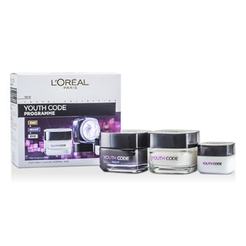L'oreal youth Code programme cont.: Day + eyes + Night (travel retail exclusive) youth Code 1st (3061376206912)
