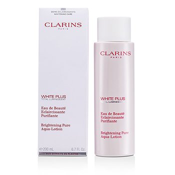 EAN 3380811234182 product image for Clarins White Plus Total Luminescent Brightening Pure Aqua-Lotion 200ml/6.7oz | upcitemdb.com