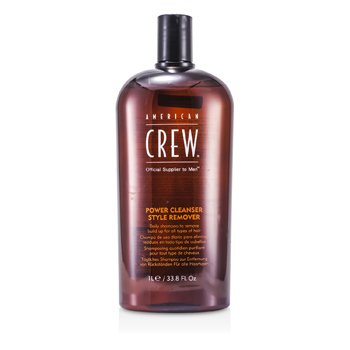 American CrewMen Power Cleanser Style Remover Daily Shampoo (For All Types Of Hair) 1000ml/33.8oz