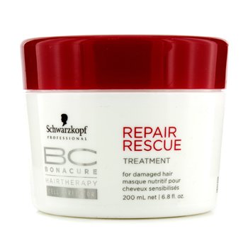 Schwarzkopf bc Bonacure repair rescue Duo kit cosmetic femme 450ml set 250ml repair rescue Shampoo + 200ml repair rescue spray (4045787303056)
