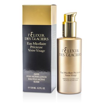 Elixir Des Glaciers Eau Micellaire Precieuse Votre Visage - Швейцарский Поли-Активный Лосьон 125ml/4.2oz