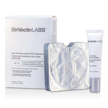 StriVectin StriVectinLABS Anti-Wrinkle Hydra Gel Treatment: 8x Anti-Wrinkle Precision Patches + Anti-Wrinkle Smoothing Balm 15ml 2pcs