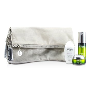 Skin Best Набор: Skin Best Сыворотка Крем 30мл + Skin Best Крем SPF 15 15мл + Biosource Мицеллярная Вода 30мл + Сумка 3pcs+1bag