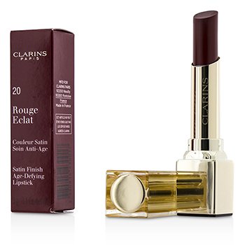 ClarinsRouge Eclat Satin Finish Age Defying Lipstick - # 20 Red Fuchsia 3g/0.1oz