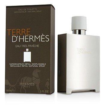 Terre D'Hermes Eau Tres Fraiche Туалетная Вода Спрей Заполняемая  150ml/5oz
