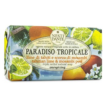 Paradiso Tropicale Натуральное Мыло Тройного Помола - Tahitian Lime  Mosambi Peel 250g/8.8oz