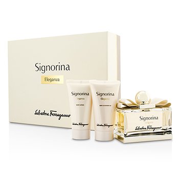 EAN 8034097957222 product image for Salvatore Ferragamo Signorina Eleganza Coffret: Eau De Parfum Spray 100ml/3.4oz  | upcitemdb.com