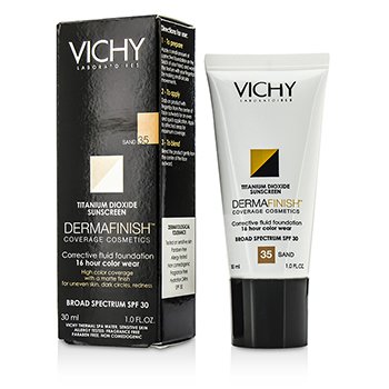 EAN 3337871325138 product image for Vichy Dermafinish Corrective Fluid Foundation SPF30 - #Sand 35 30ml/1oz | upcitemdb.com