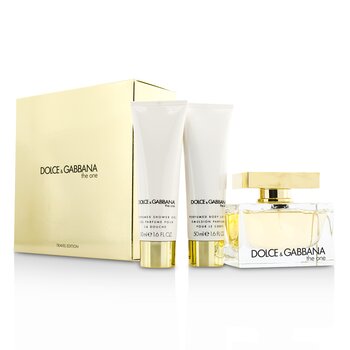 Dolce & GabbanaThe One Coffret: Eau De Parfum Spray 75ml/2.5oz + Body Lotion 50ml/1.6oz + Shower Gel 50ml/1.6oz 3pcs