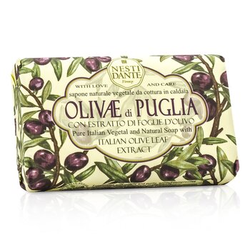 Купить Натуральное Мыло с Экстрактом Итальянской Оливы - Olivae Di Puglia 150g/3.5oz, Nesti Dante
