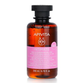 Apivita Intimate Gentle Cleansing Gel For The Intimate Area For Daily Use with Chamomile & Propolis 200ml/6.8oz