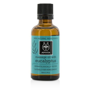 Apivita Massage Oil With Eucalyptus 50ml/1.7oz