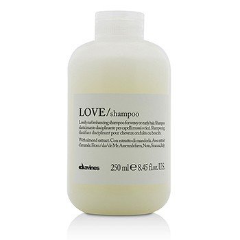 Davines LOVE Curl Shampoo | Wavy & Curly Hair Shampoo | Smooth and Moisturize Curls with Almond Extract | 8.45 fl oz