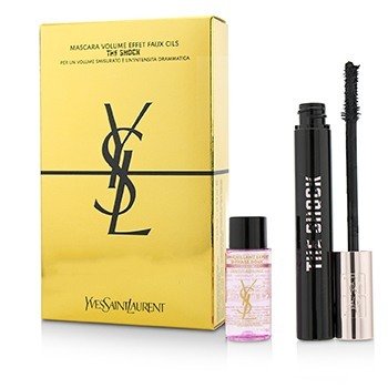 The Shock Volume Mascara Набор: 1x Тушь для Ресниц + 1x Средство для Снятия Макияжа 2pcs