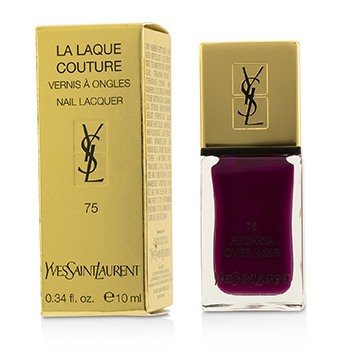 EAN 3614271332738 product image for Yves Saint Laurent La Laque Couture Nail Lacquer - # 75 Fuchsia Over Noir 10ml/0 | upcitemdb.com