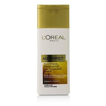 L'oreal Dermo Expertise age Perfect reinigingsmelk 200ml (5410103019659)