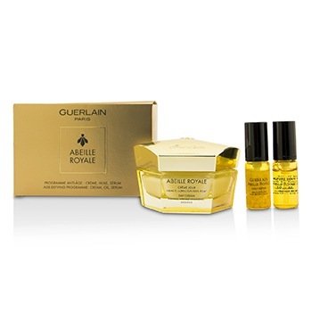 EAN 3346470613126 product image for Guerlain Abeille Royale Day Cream Set: Day Cream  50ml/1.6oz + Daily Repair Seru | upcitemdb.com