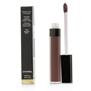 EAN 3145891584202 product image for ChanelRouge Coco Lip Blush Hydrating Lip And Cheek Colour - # 420 Burning Berry  | upcitemdb.com