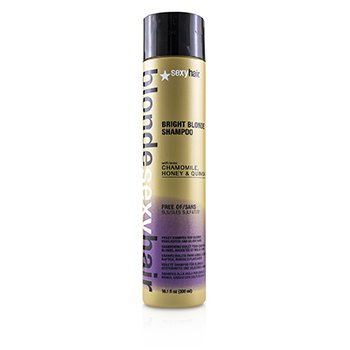Sexy Hair ConceptsBlonde Sexy Hair Bright Blonde Violet Shampoo (For Blonde, Highlighted and Silver Hair) 300ml/10.1oz
