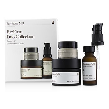 Perricone MDRe Firm Duo Collection Re Firm 30ml Re Firm Eye 15ml Cold Plasma 7.5ml 3pcs