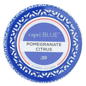 Купить Printed Travel Tin Свеча - Pomegranate Citrus 241g/8.5oz, Capri Blue