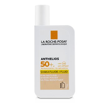 Anthelios Shaka Tinted Fluide SPF 50 by La Roche-Posay for Unisex - 1.7 oz Sunscreen