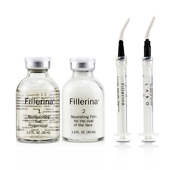 FillerinaDermo-Cosmetic Восстанавливающий Гель для Домашнего Использования - Grade 4 Plus 2x30ml+2pcs