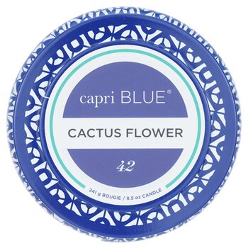 Купить Printed Travel Tin Свеча - Cactus Flower 241g/8.5oz, Capri Blue