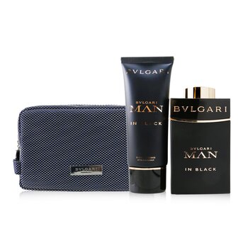 In Black Coffret: Eau De Parfum Spray 100ml/3.4oz + After Shave Balm 100ml/3.4oz + Pouch 2pcs+Pouch