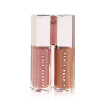 Gloss Bomb Duo Set (2x Lip Luminizer) - Fenty Glow, Fu$$y 2x9ml/0.3oz