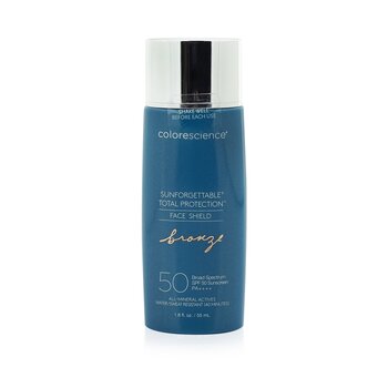 Colorescience Sunforgettable Total Protection Face Shield SPF 50 - Bronze  1.8 oz