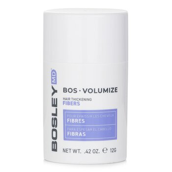 BosleyMD BosVolumize Hair Thickening Fibers - # Black 12g/0.42oz