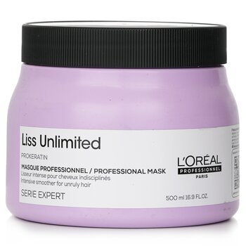 Купить Professionnel Serie Expert - Liss Unlimited Prokeratin Intense Smoothing Mask (For Unruly Hair) 500ml/16.9oz, L'Oreal