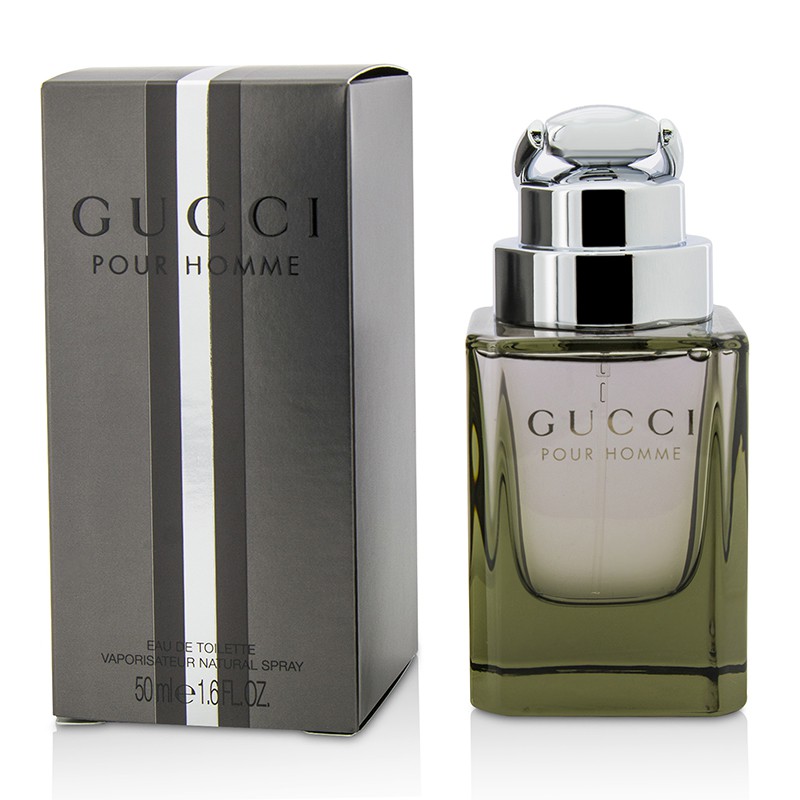 gucci 古驰 古驰经典同名男士淡香水pour homme edt 辛香木调 清新