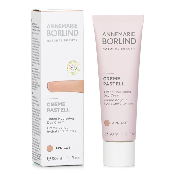 Annemarie Borlind Creme Pastell Tined Hydrating Day Cream Apricot 30ml