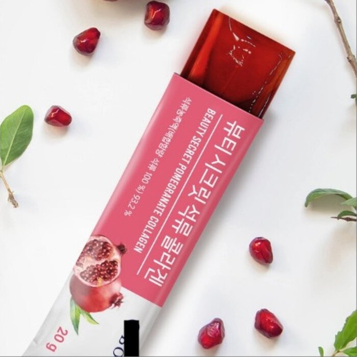 BOTO Beauty Secret Pomegranate Collagen 20g X 15 Sticks Parallel