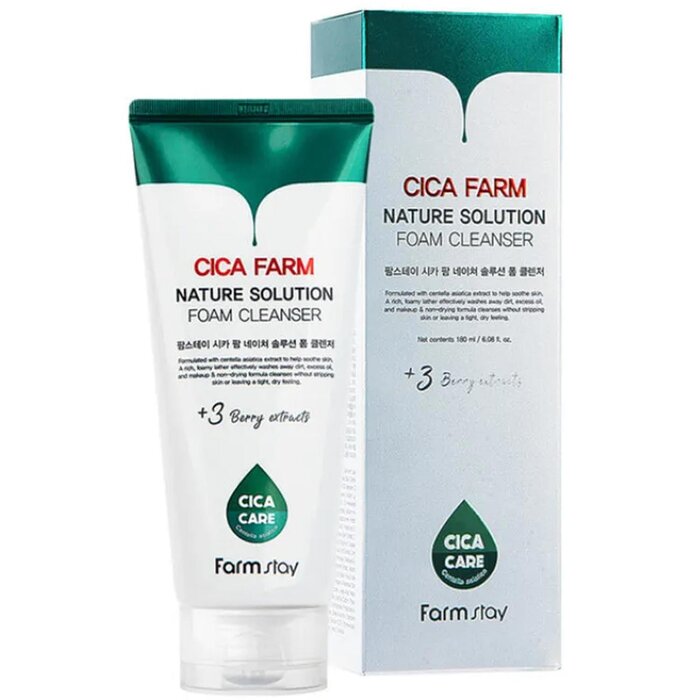 Kiki Health Cica Farm Nature Solution Cleansing Foam Ml