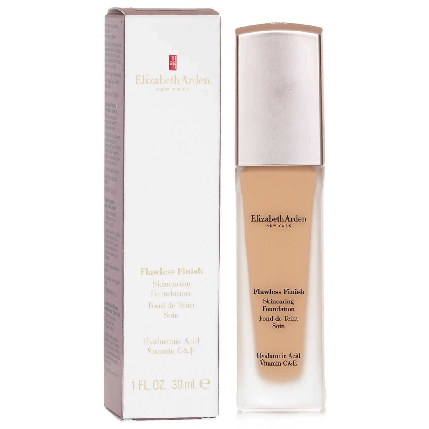 Elizabeth Arden Flawless Finish Skincaring Foundation 340W Medium Tan