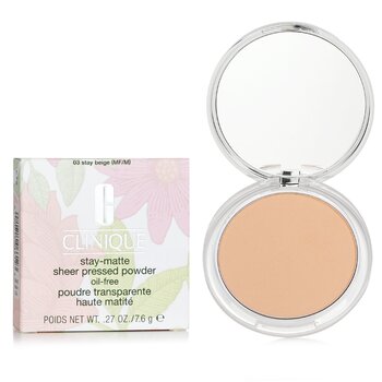 Clinique - Stay Matte Powder Oil Free - No. 03 Stay Beige Image 1