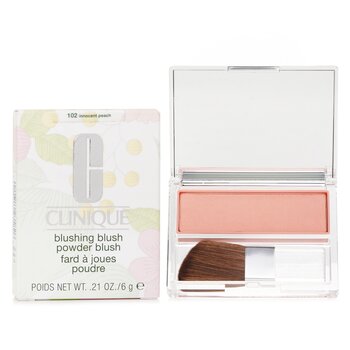 Clinique - Blushing Blush Powder Blush - # 102 Innocent Peach Image 1