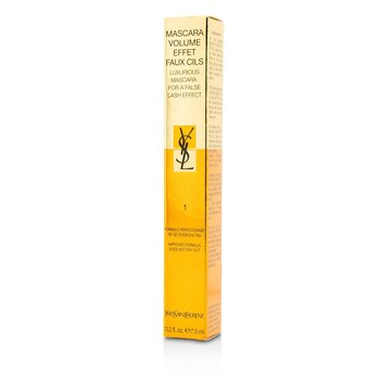 Yves Saint Laurent Mascara Volume Effet Faux Cils, No. 01 High Density  Black, 0.2 Ounce