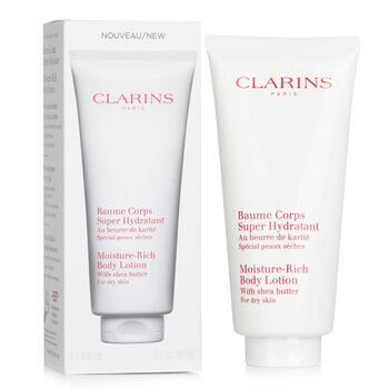 Clarins - Moisture Rich Body Lotion with Shea Butter - For Dry Skin Image 1