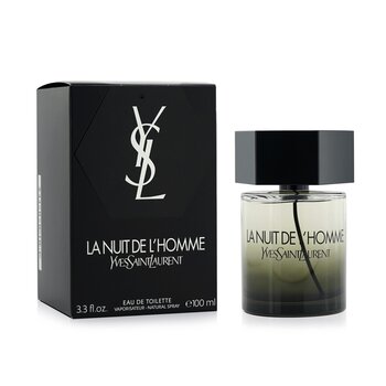 La Nuit De L'homme by Yves Saint Laurent YSL Cologne Men 3.3 3.4 oz New In  Box