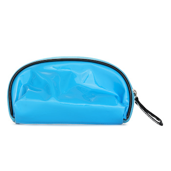 BAG - Blue Cosmetic Bag with Mirror #A Image 2