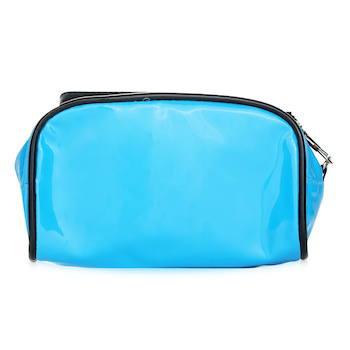 BAG - Blue Cosmetic Bag with Mirror #B Image 2