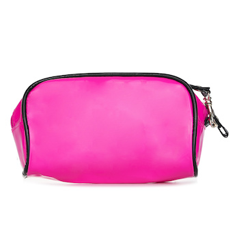 BAG - Pink Cosmetic Bag with Mirror #B Image 2