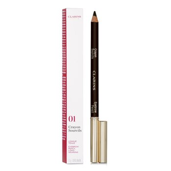 Clarins - Eyebrow Pencil - #01 Dark Brown Image 1