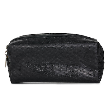 Shine Cosmetic Bag - Black